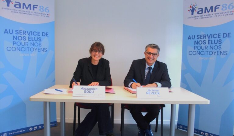 Signature d’une convention de partenariat entre l’AMF86 et la Fédération des buralistes de la Vienne