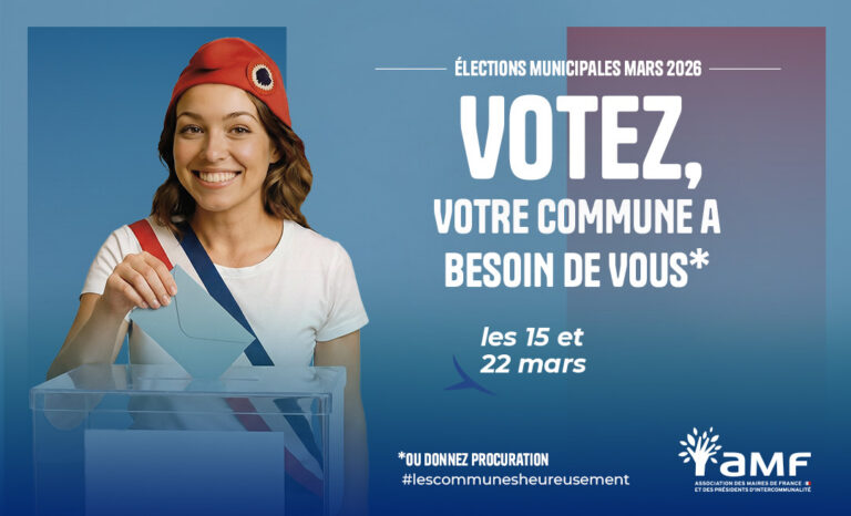 Communiqué | Élections municipales 2026 : l’AMF86 appelle les électeurs de la Vienne à se mobiliser pour renforcer la légitimité des futurs élus